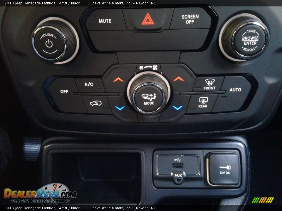 2018 Jeep Renegade Latitude Anvil / Black Photo #25