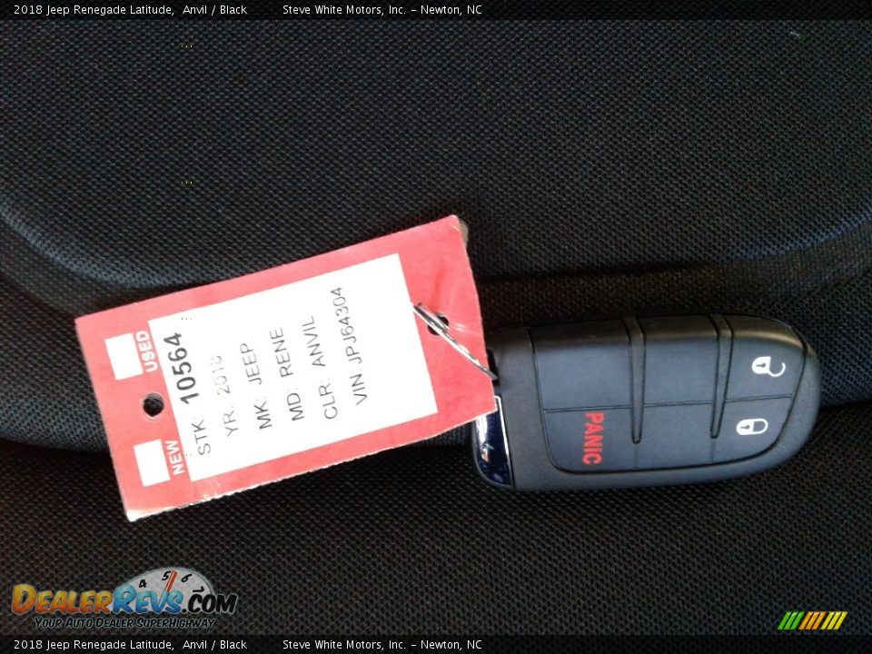 2018 Jeep Renegade Latitude Anvil / Black Photo #28