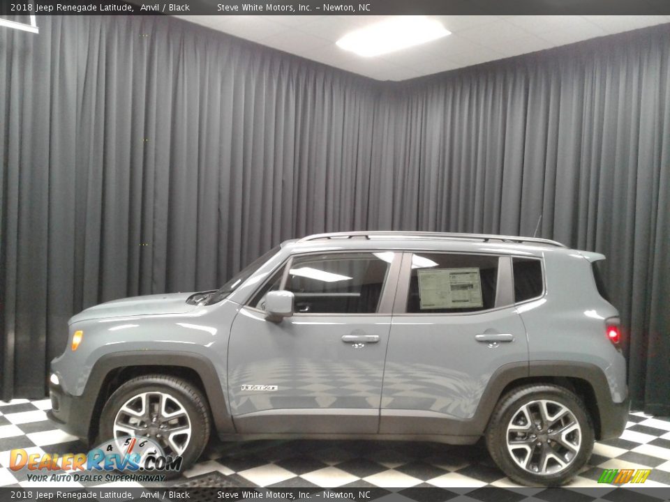 2018 Jeep Renegade Latitude Anvil / Black Photo #1