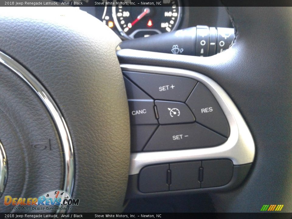 2018 Jeep Renegade Latitude Anvil / Black Photo #18