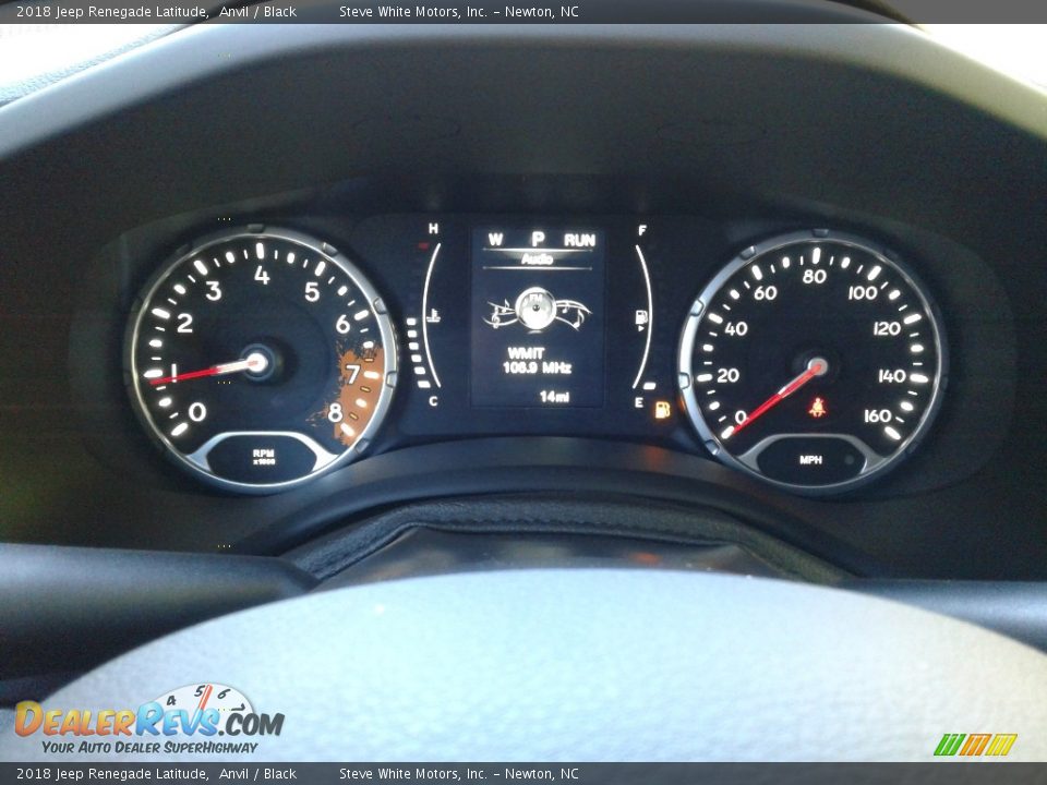2018 Jeep Renegade Latitude Anvil / Black Photo #19