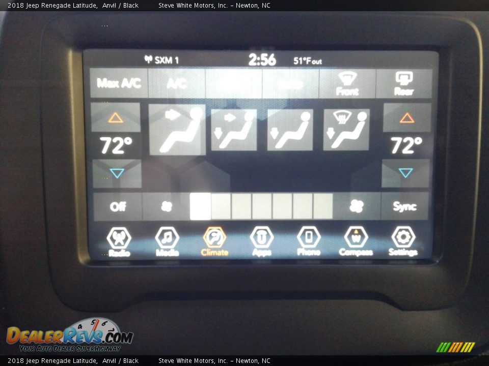 2018 Jeep Renegade Latitude Anvil / Black Photo #23