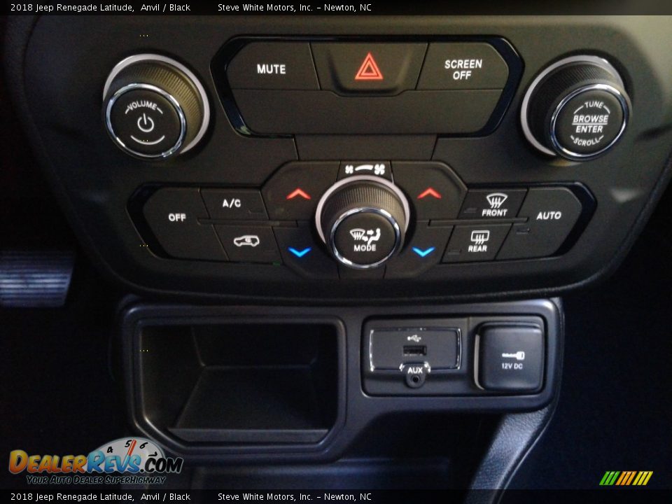 2018 Jeep Renegade Latitude Anvil / Black Photo #25