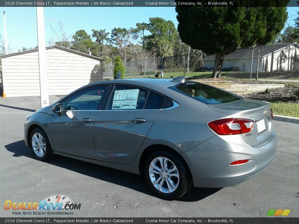 2019 Chevrolet Cruze LT Pepperdust Metallic / Jet Black/­Galvanized Photo #3