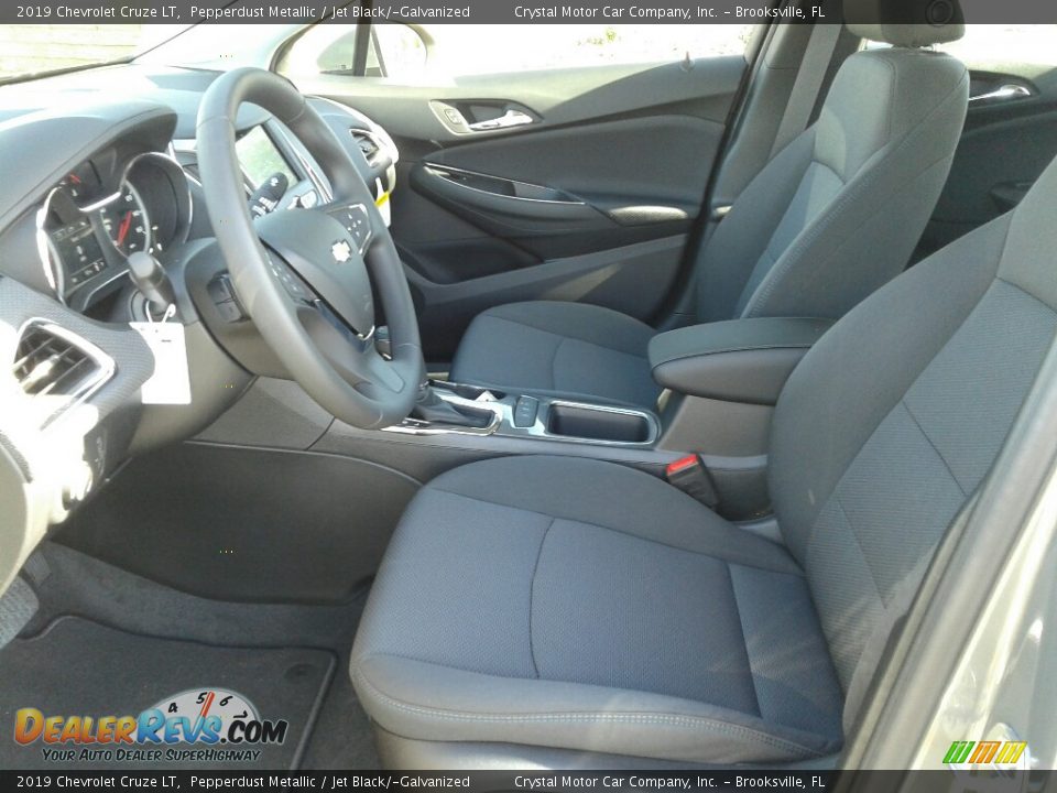 2019 Chevrolet Cruze LT Pepperdust Metallic / Jet Black/­Galvanized Photo #9
