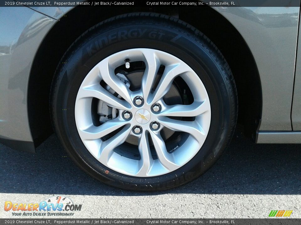 2019 Chevrolet Cruze LT Pepperdust Metallic / Jet Black/­Galvanized Photo #20