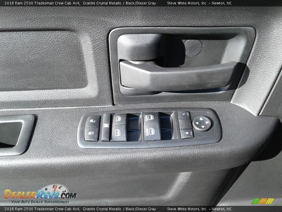 2018 Ram 2500 Tradesman Crew Cab 4x4 Granite Crystal Metallic / Black/Diesel Gray Photo #9