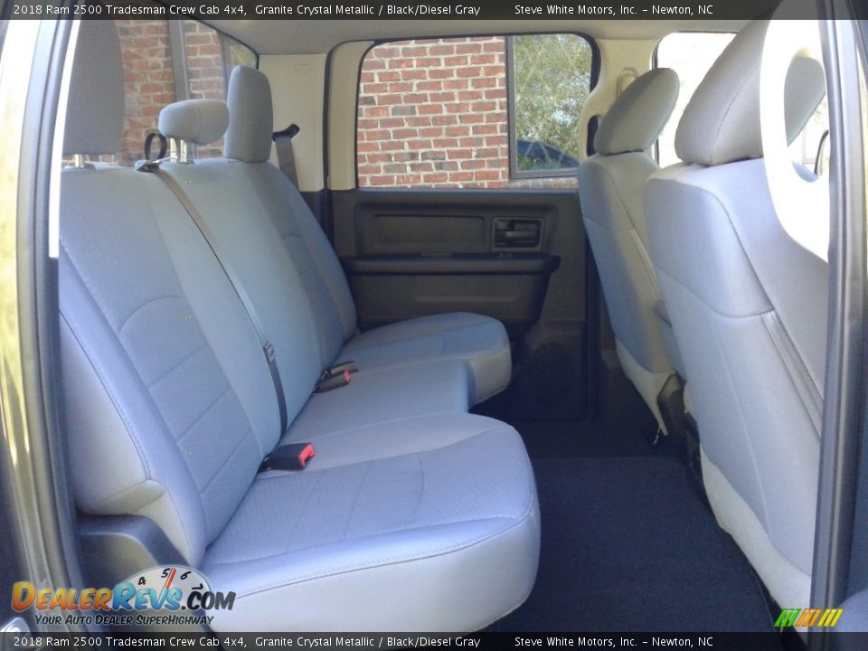 2018 Ram 2500 Tradesman Crew Cab 4x4 Granite Crystal Metallic / Black/Diesel Gray Photo #13