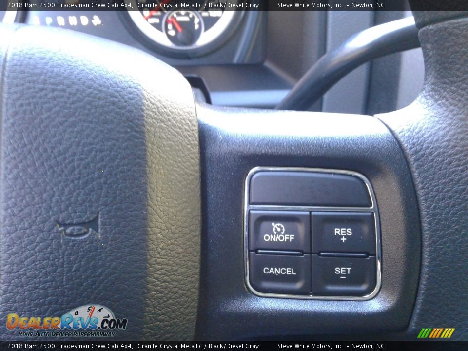2018 Ram 2500 Tradesman Crew Cab 4x4 Granite Crystal Metallic / Black/Diesel Gray Photo #16