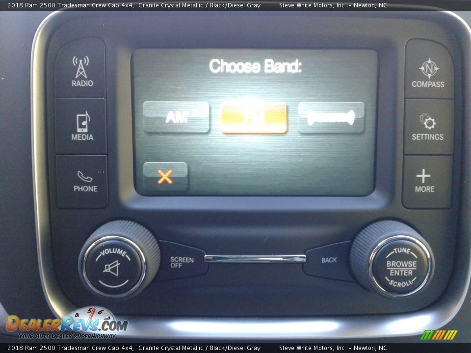 2018 Ram 2500 Tradesman Crew Cab 4x4 Granite Crystal Metallic / Black/Diesel Gray Photo #19