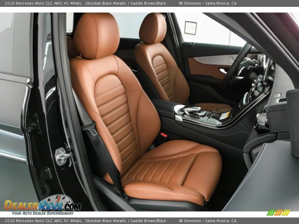 Saddle Brown/Black Interior - 2019 Mercedes-Benz GLC AMG 43 4Matic Photo #5