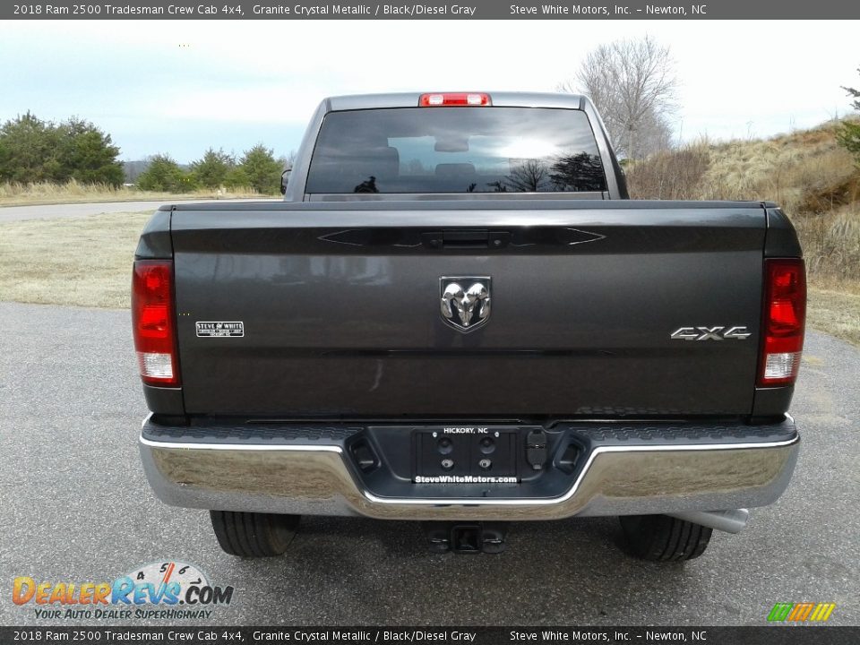 2018 Ram 2500 Tradesman Crew Cab 4x4 Granite Crystal Metallic / Black/Diesel Gray Photo #7