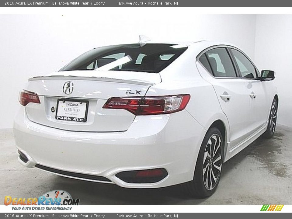2016 Acura ILX Premium Bellanova White Pearl / Ebony Photo #3