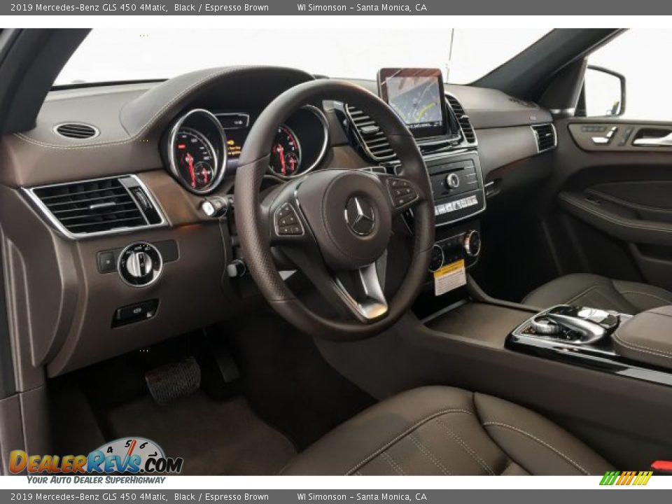 Dashboard of 2019 Mercedes-Benz GLS 450 4Matic Photo #4