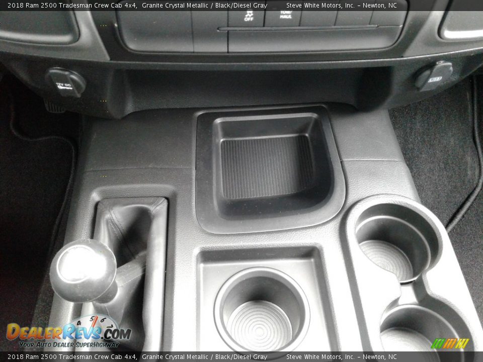 2018 Ram 2500 Tradesman Crew Cab 4x4 Granite Crystal Metallic / Black/Diesel Gray Photo #21