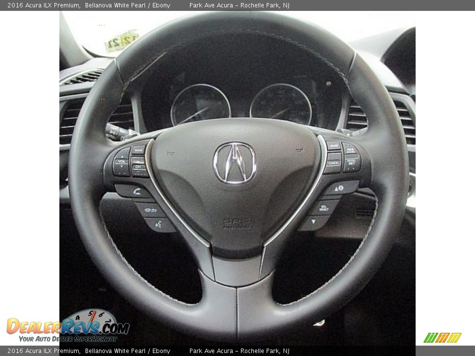 2016 Acura ILX Premium Bellanova White Pearl / Ebony Photo #21