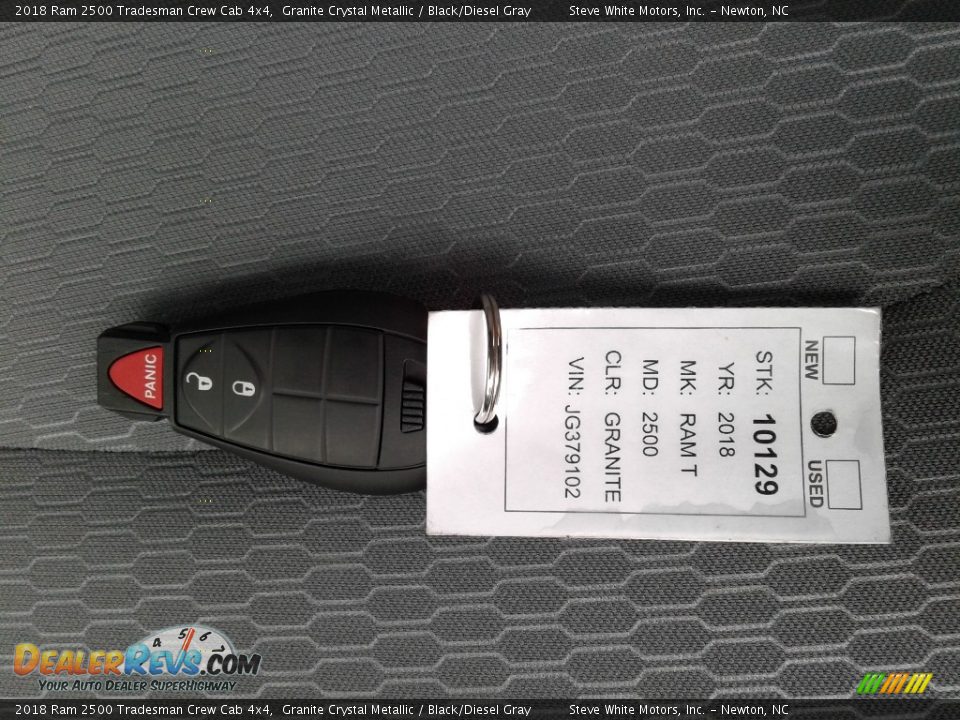2018 Ram 2500 Tradesman Crew Cab 4x4 Granite Crystal Metallic / Black/Diesel Gray Photo #25