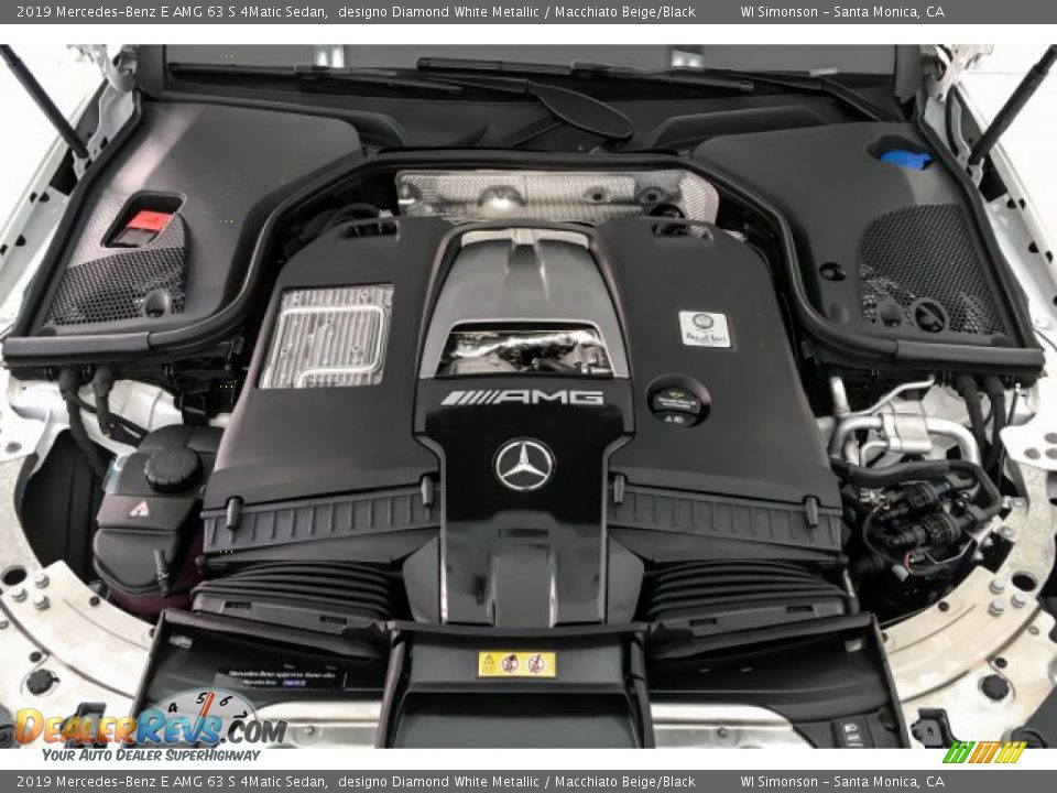 2019 Mercedes-Benz E AMG 63 S 4Matic Sedan 4.0 Liter AMG biturbo DOHC 32-Valve VVT V8 Engine Photo #8