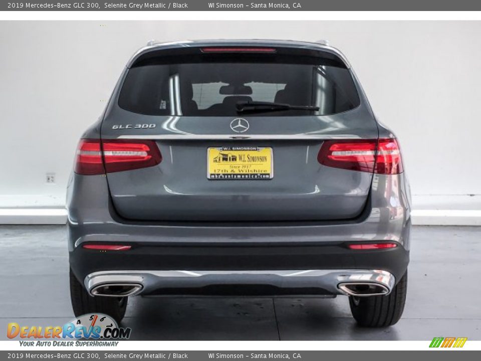 2019 Mercedes-Benz GLC 300 Selenite Grey Metallic / Black Photo #3