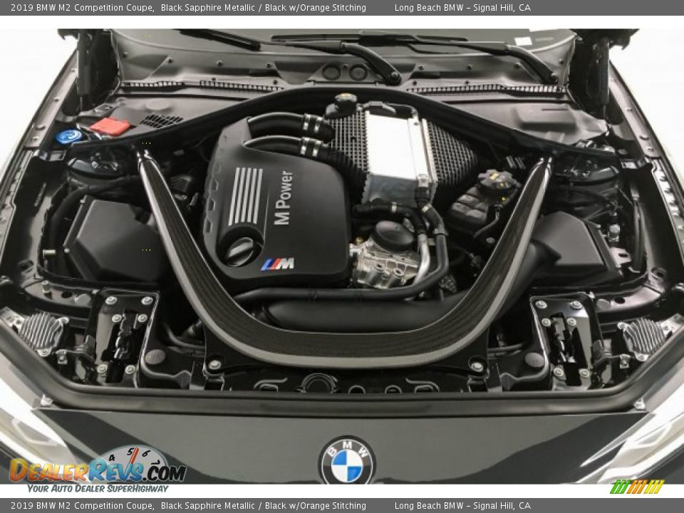 2019 BMW M2 Competition Coupe 3.0 Liter M TwinPower Turbocharged DOHC 24-Valve VVT Inline 6 Cylinder Engine Photo #8