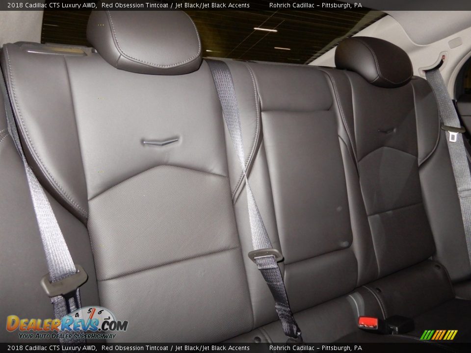 2018 Cadillac CTS Luxury AWD Red Obsession Tintcoat / Jet Black/Jet Black Accents Photo #20