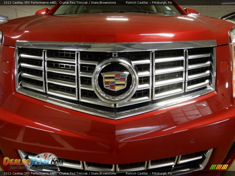 2013 Cadillac SRX Performance AWD Crystal Red Tintcoat / Shale/Brownstone Photo #9