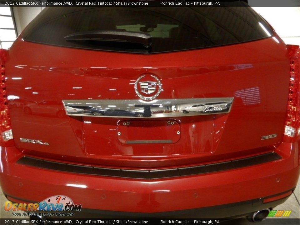 2013 Cadillac SRX Performance AWD Crystal Red Tintcoat / Shale/Brownstone Photo #13