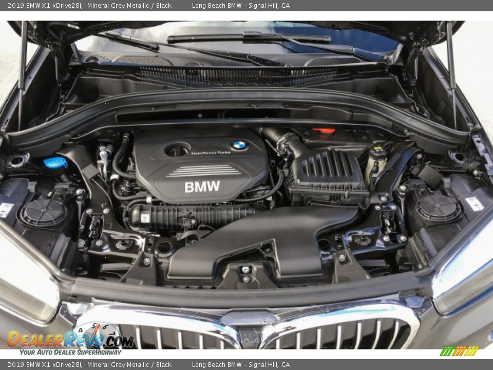 2019 BMW X1 xDrive28i Mineral Grey Metallic / Black Photo #8