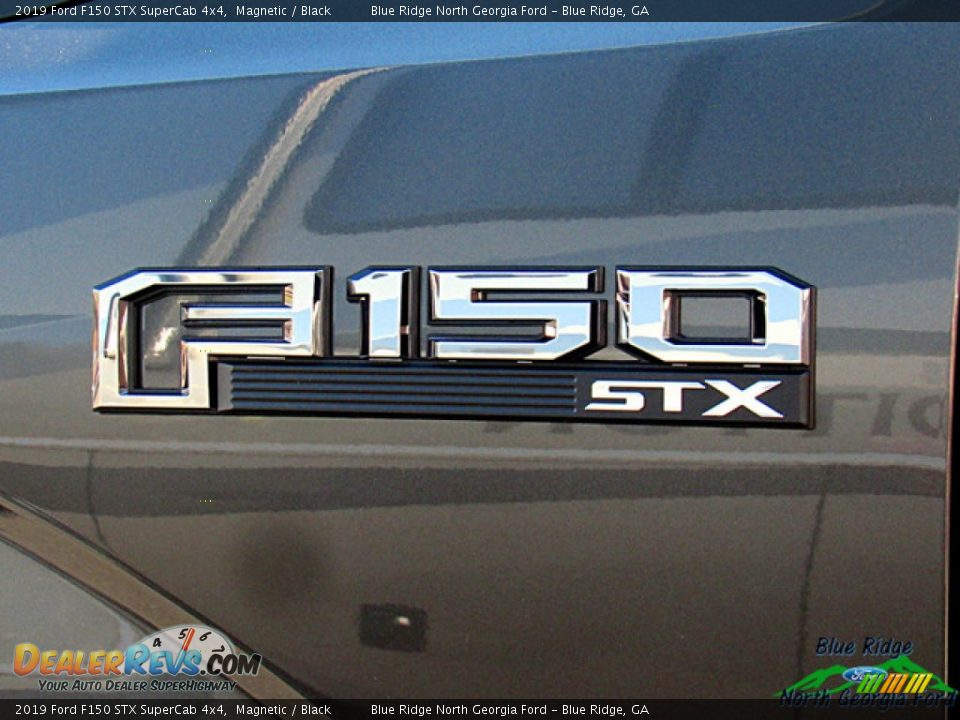 2019 Ford F150 STX SuperCab 4x4 Magnetic / Black Photo #33
