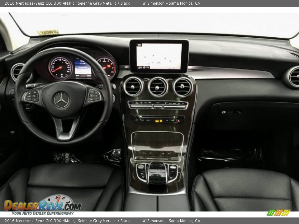 2016 Mercedes-Benz GLC 300 4Matic Selenite Grey Metallic / Black Photo #18