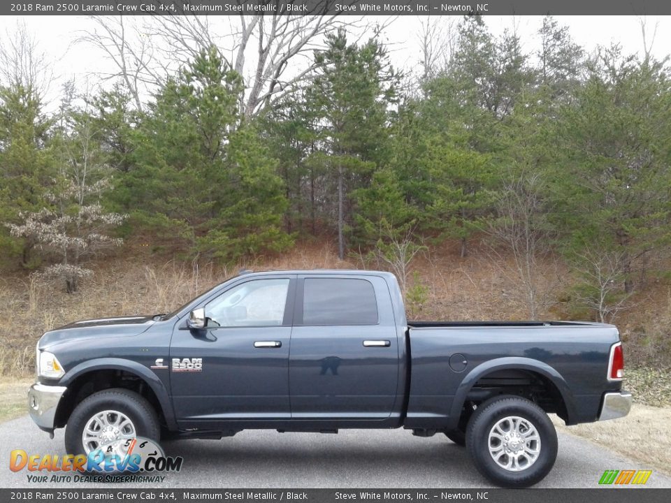 2018 Ram 2500 Laramie Crew Cab 4x4 Maximum Steel Metallic / Black Photo #1