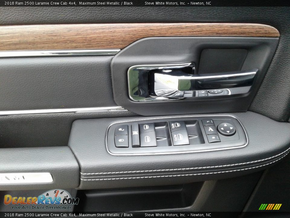 2018 Ram 2500 Laramie Crew Cab 4x4 Maximum Steel Metallic / Black Photo #9