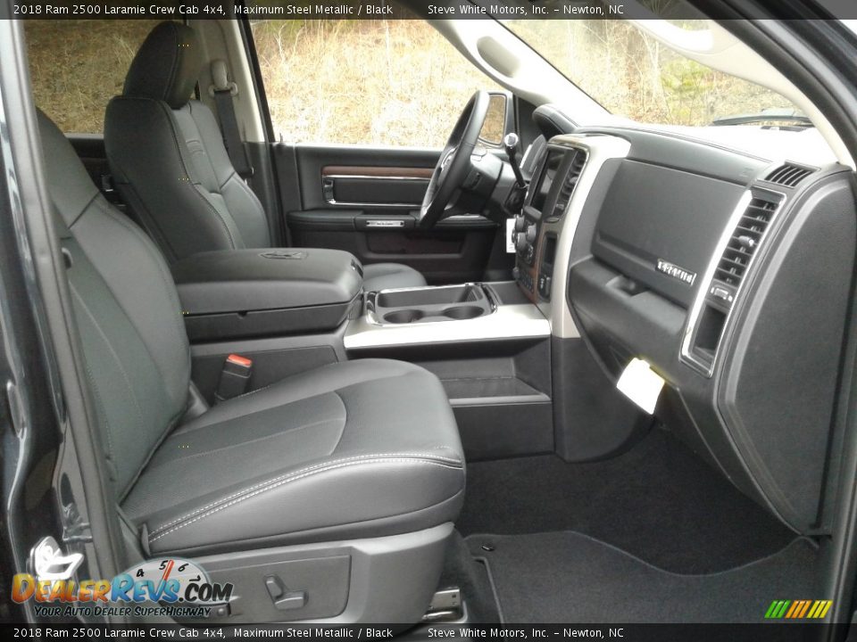 2018 Ram 2500 Laramie Crew Cab 4x4 Maximum Steel Metallic / Black Photo #16