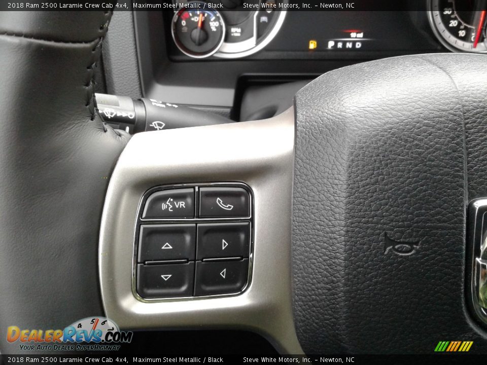 2018 Ram 2500 Laramie Crew Cab 4x4 Maximum Steel Metallic / Black Photo #18