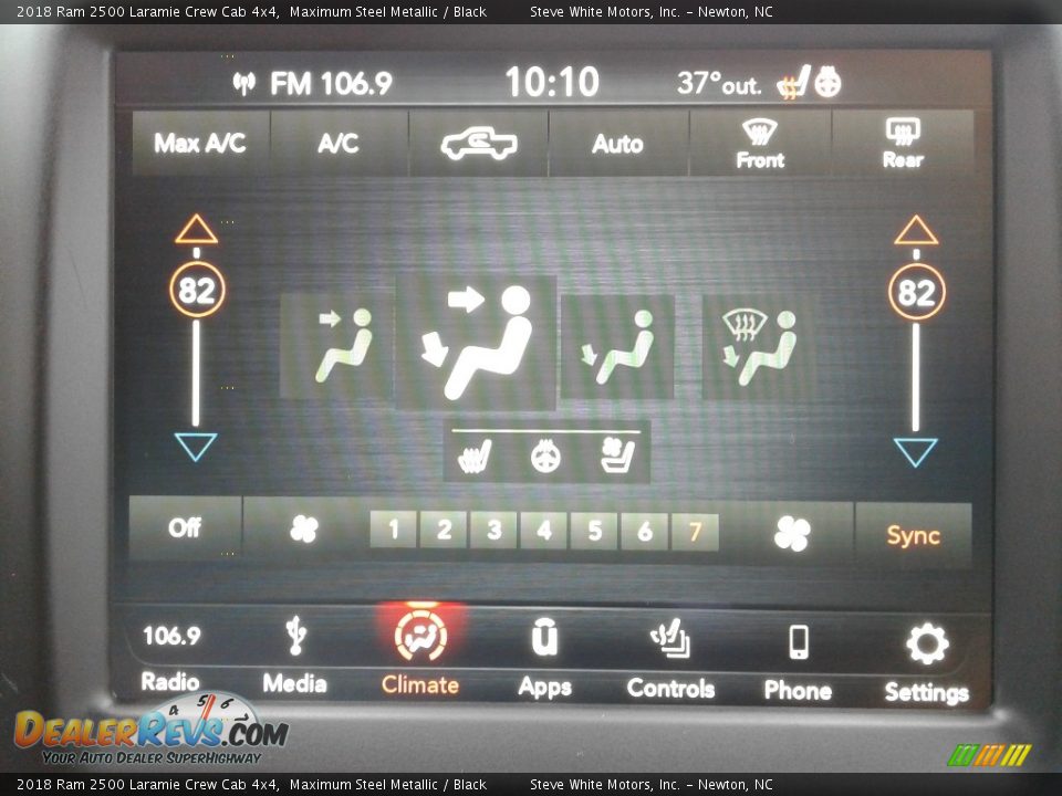 2018 Ram 2500 Laramie Crew Cab 4x4 Maximum Steel Metallic / Black Photo #24