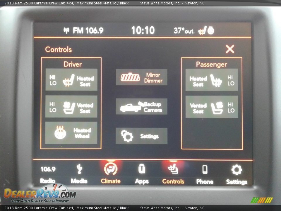 2018 Ram 2500 Laramie Crew Cab 4x4 Maximum Steel Metallic / Black Photo #25