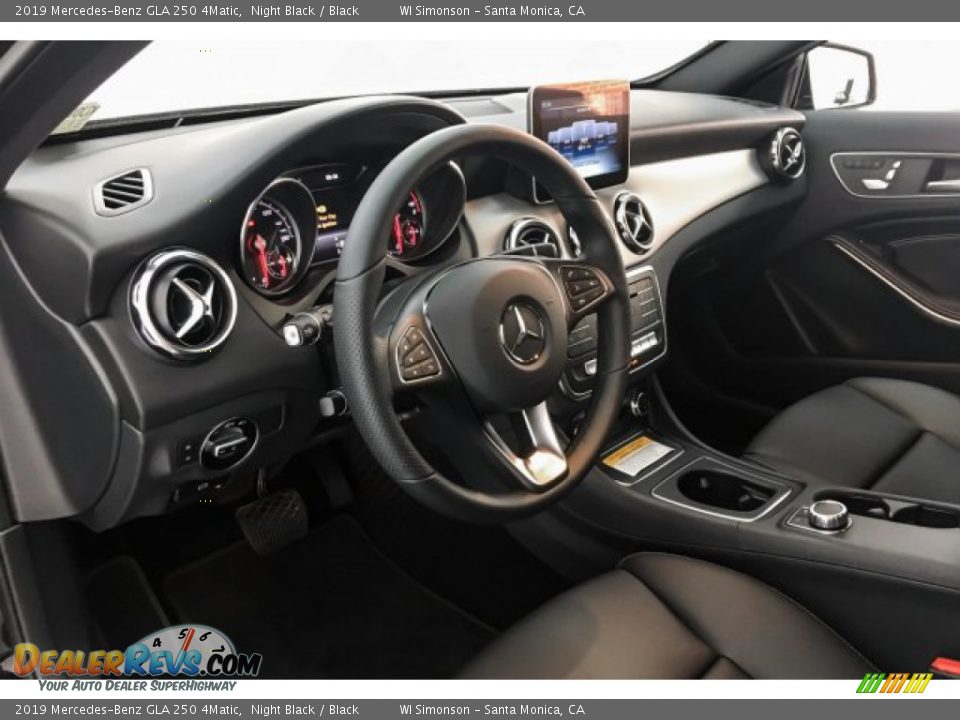 2019 Mercedes-Benz GLA 250 4Matic Night Black / Black Photo #3