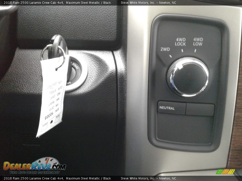 2018 Ram 2500 Laramie Crew Cab 4x4 Maximum Steel Metallic / Black Photo #27