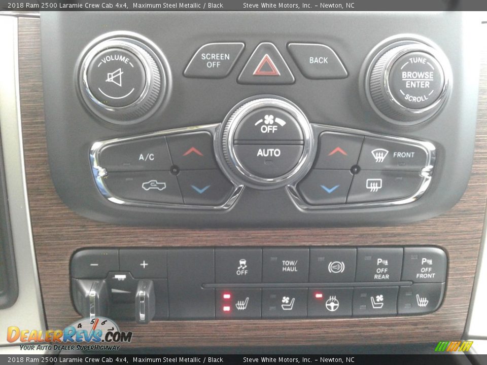 2018 Ram 2500 Laramie Crew Cab 4x4 Maximum Steel Metallic / Black Photo #28