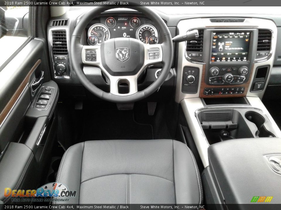 2018 Ram 2500 Laramie Crew Cab 4x4 Maximum Steel Metallic / Black Photo #33