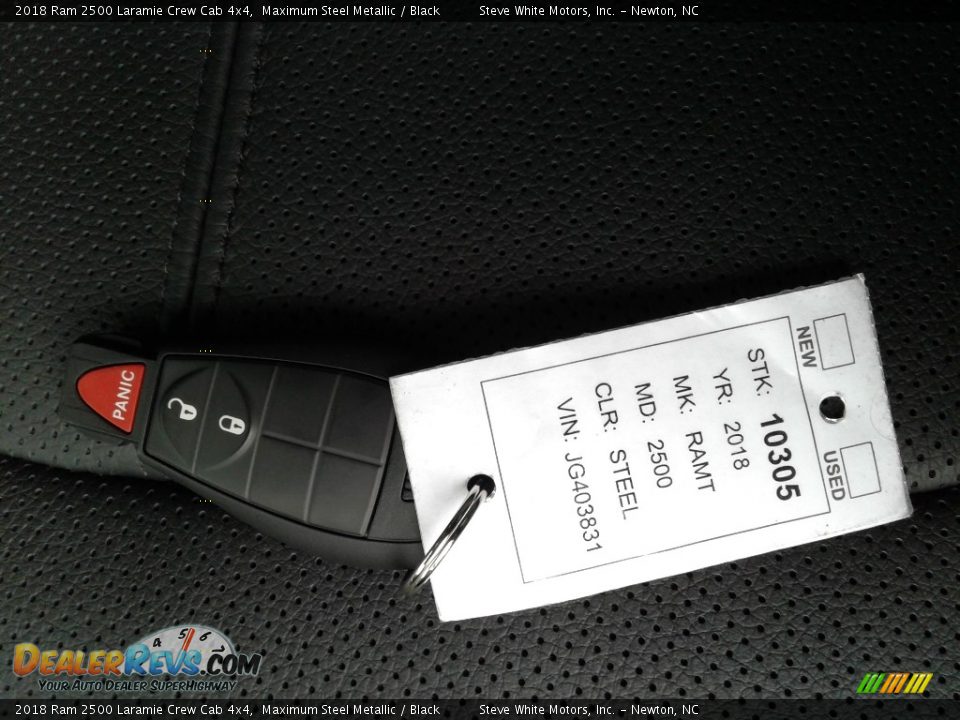 2018 Ram 2500 Laramie Crew Cab 4x4 Maximum Steel Metallic / Black Photo #34