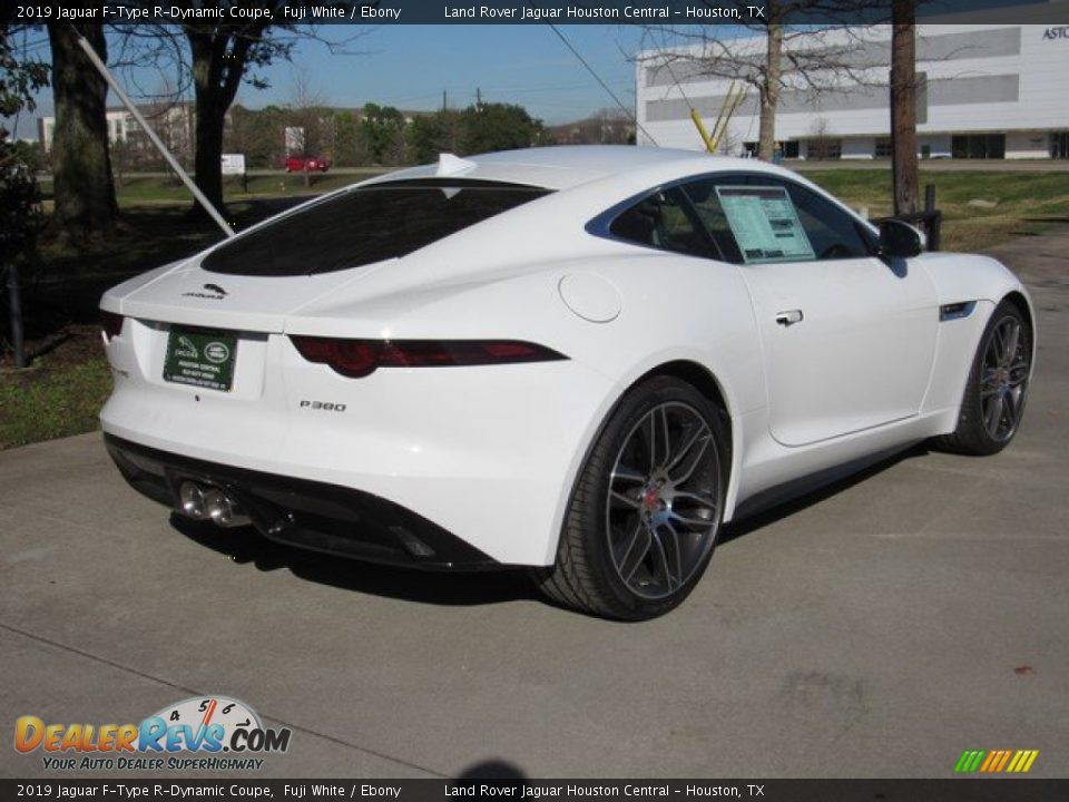 2019 Jaguar F-Type R-Dynamic Coupe Fuji White / Ebony Photo #7