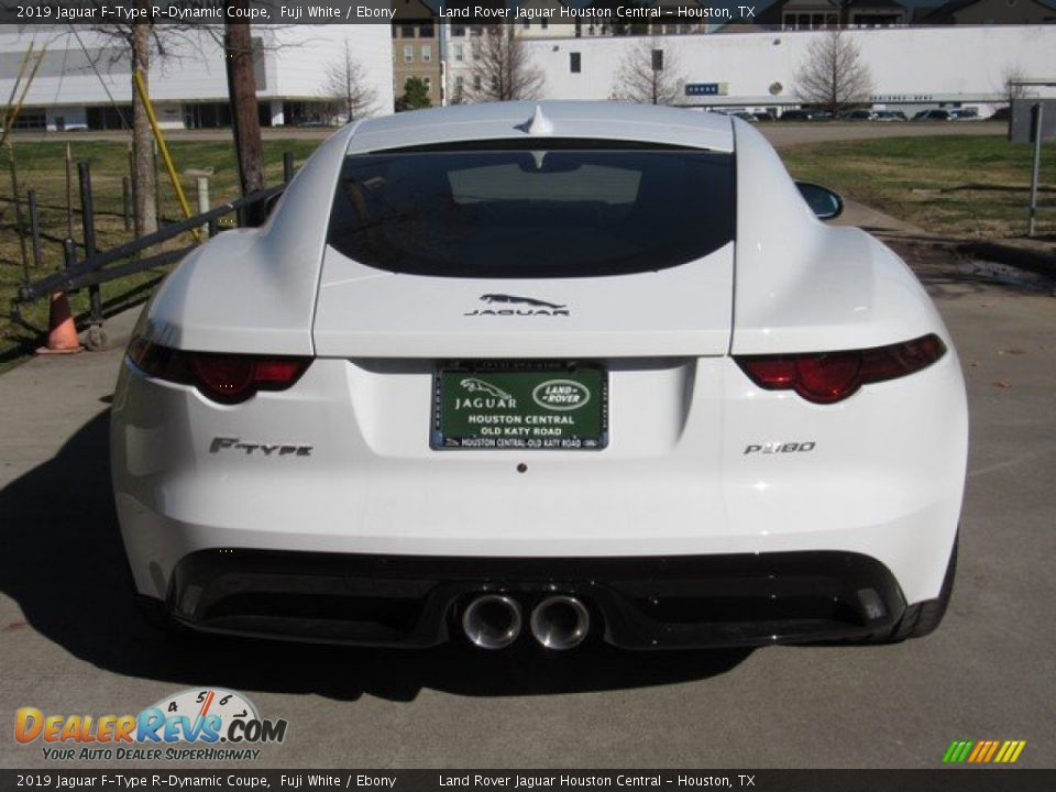 2019 Jaguar F-Type R-Dynamic Coupe Fuji White / Ebony Photo #8