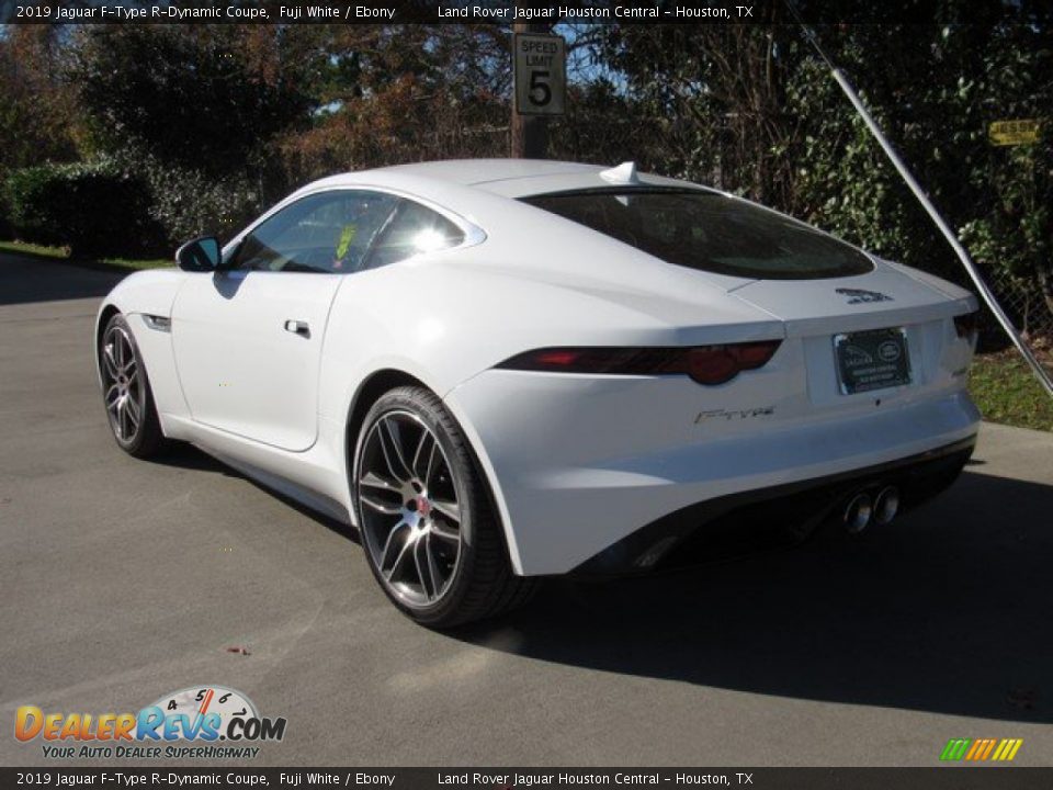 2019 Jaguar F-Type R-Dynamic Coupe Fuji White / Ebony Photo #12