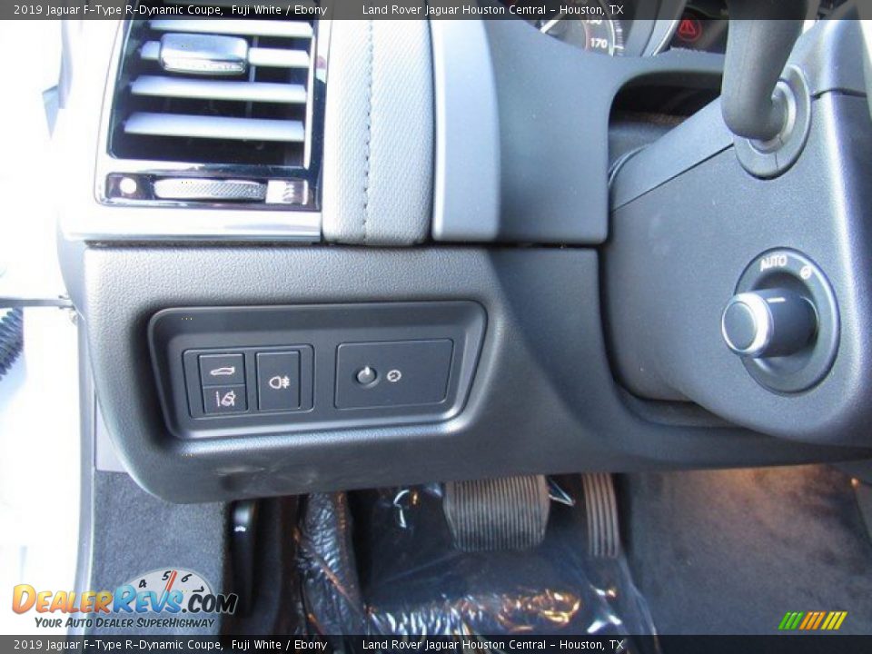 Controls of 2019 Jaguar F-Type R-Dynamic Coupe Photo #22