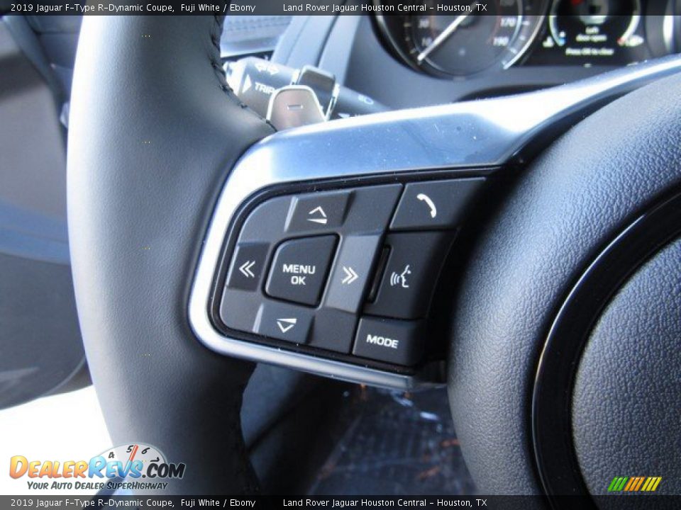 2019 Jaguar F-Type R-Dynamic Coupe Steering Wheel Photo #23