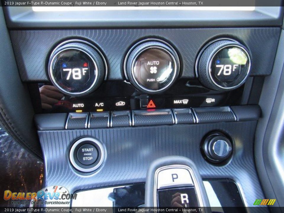 Controls of 2019 Jaguar F-Type R-Dynamic Coupe Photo #29