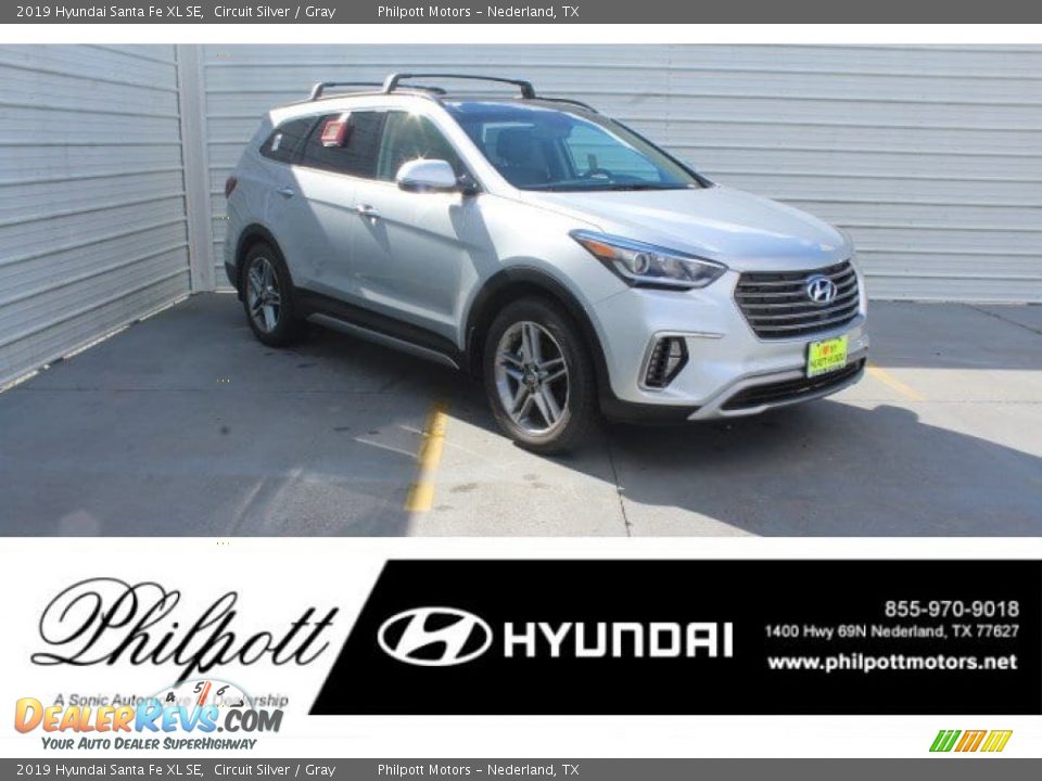 2019 Hyundai Santa Fe XL SE Circuit Silver / Gray Photo #1