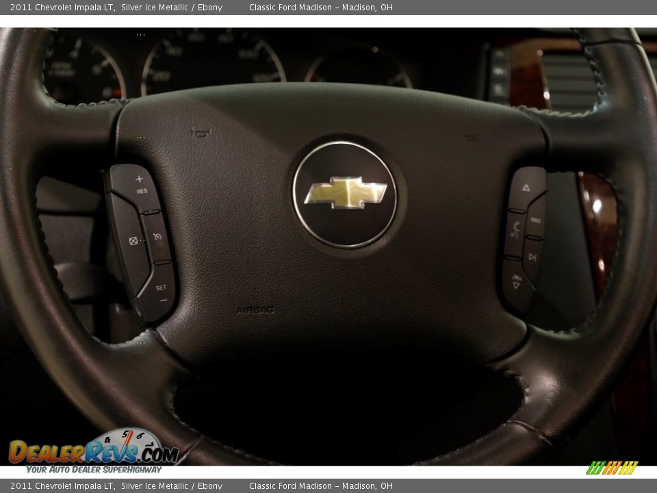 2011 Chevrolet Impala LT Silver Ice Metallic / Ebony Photo #7