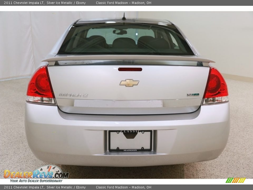2011 Chevrolet Impala LT Silver Ice Metallic / Ebony Photo #16